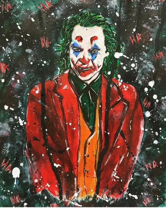 Copy of "Joker" Print - by Victoria Montgomery-Hodge Art